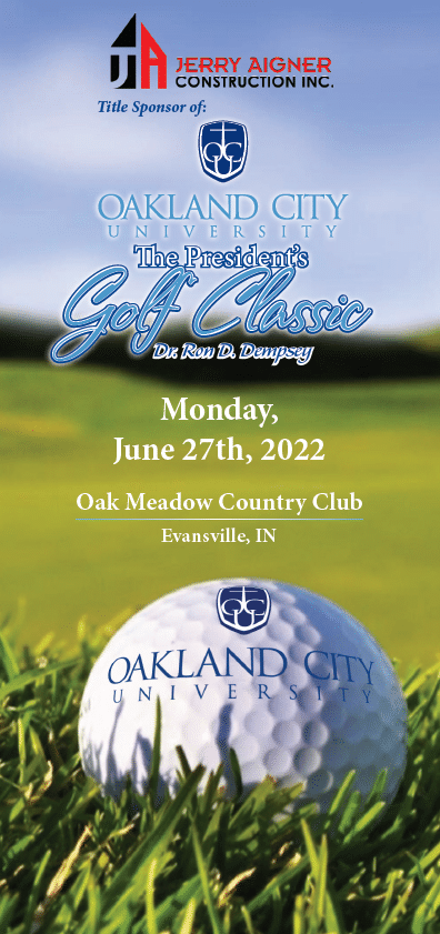 golf classic brochure cover