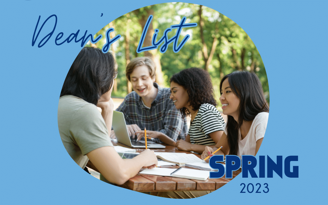 Spring of 2023 Dean's List