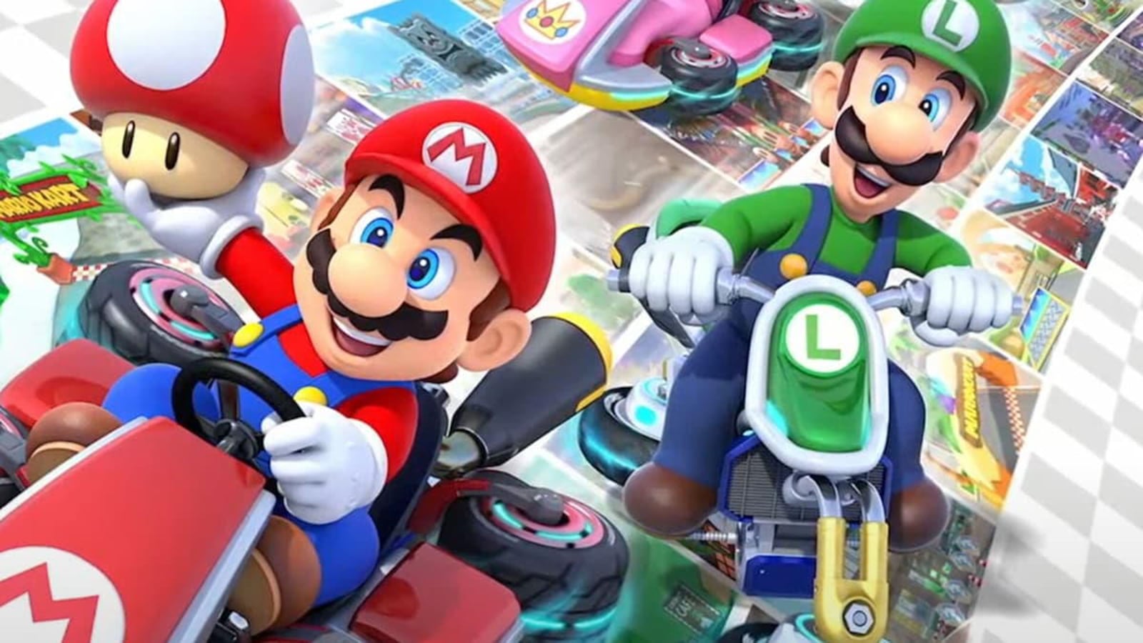 Mario-Kart-8-Deluxe-Booster-Course smore in front of campfire